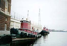 [photo, Tugboats, Fell's Point, Baltimore, Maryland]